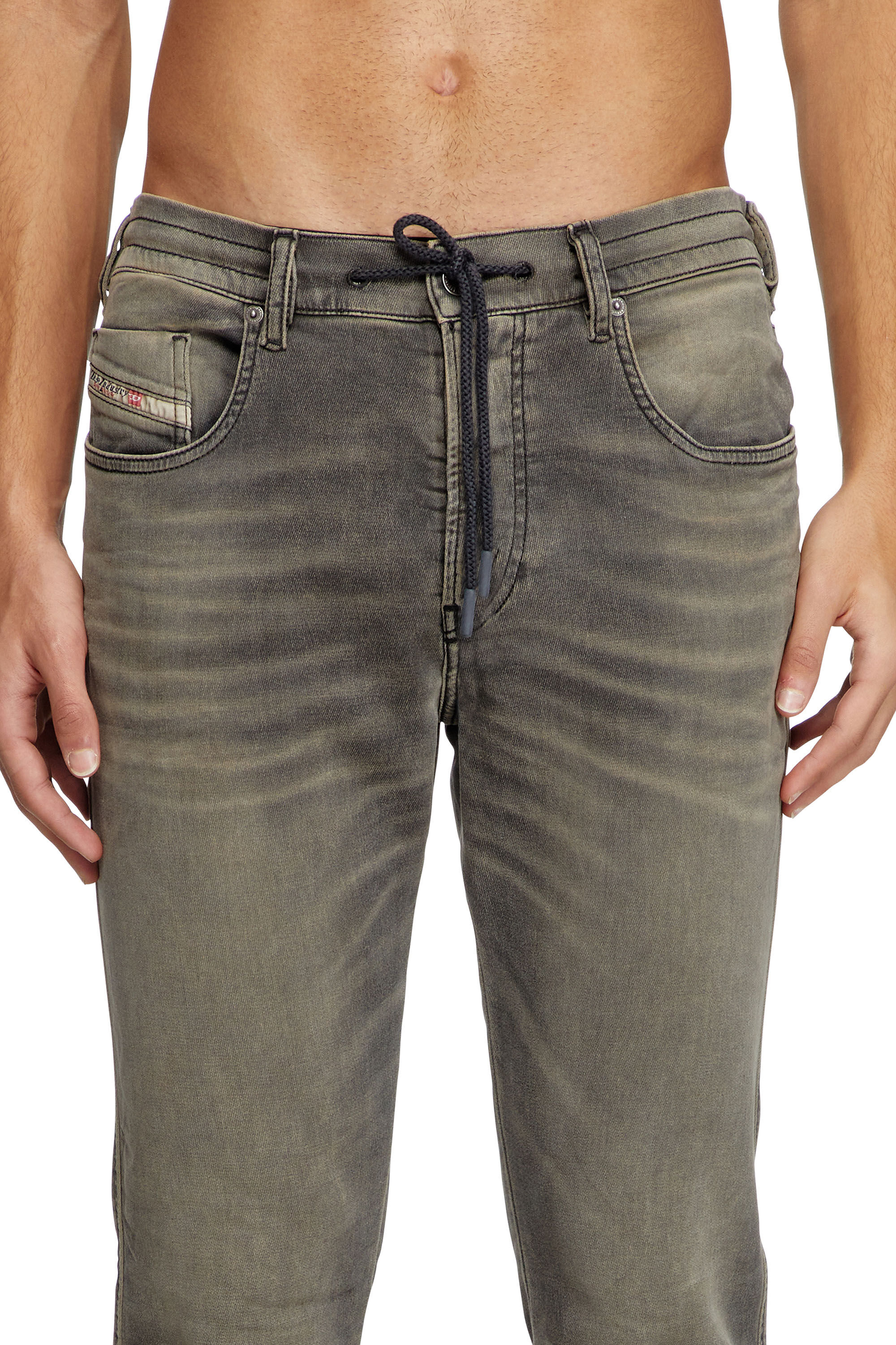 Diesel - Man's Slim 2062 D-Strukt Joggjeans® 068PD, Light Grey - 5
