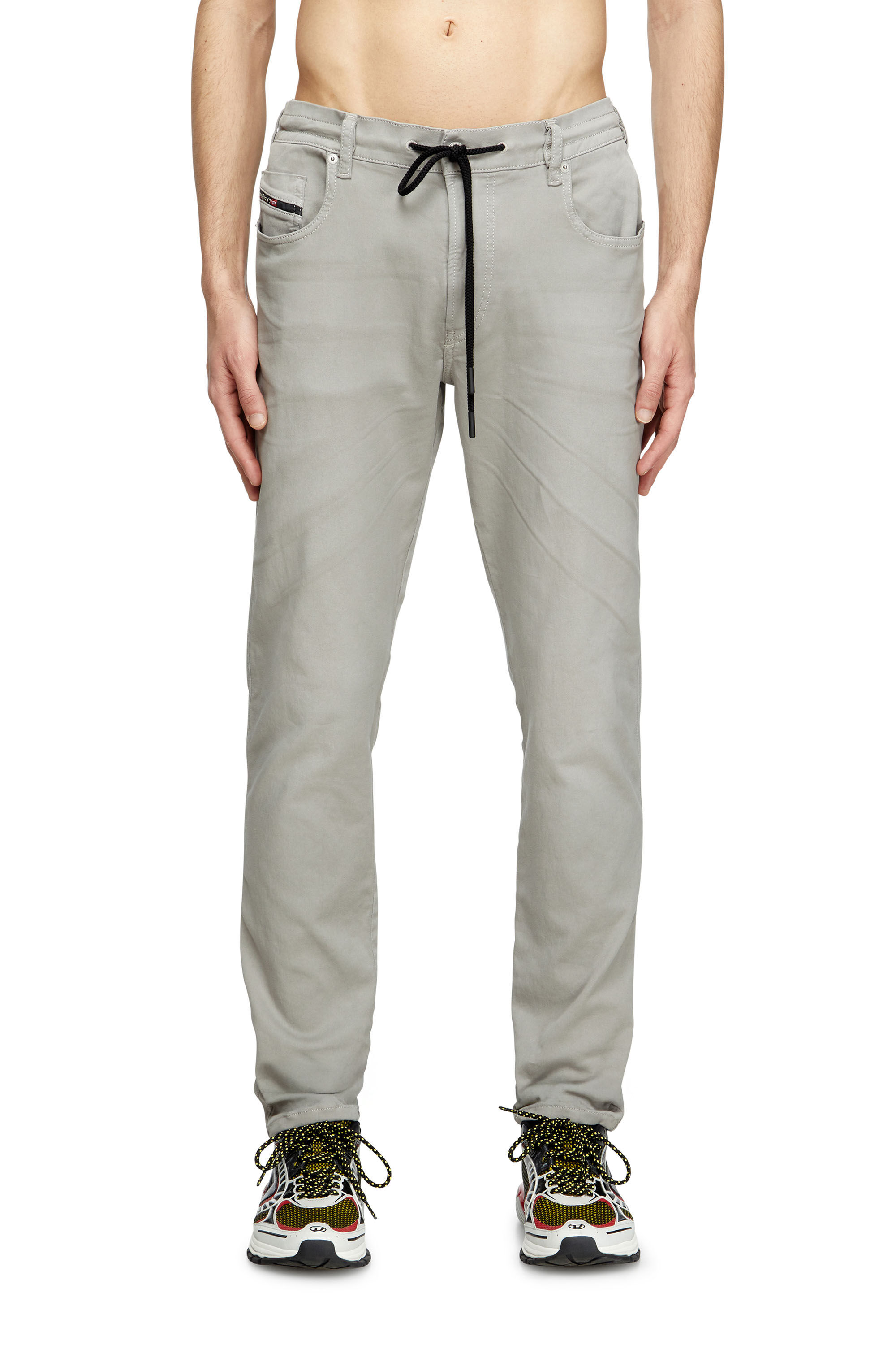 Diesel - Man's Slim 2062 D-Strukt Joggjeans® 0670M, Grey - 2