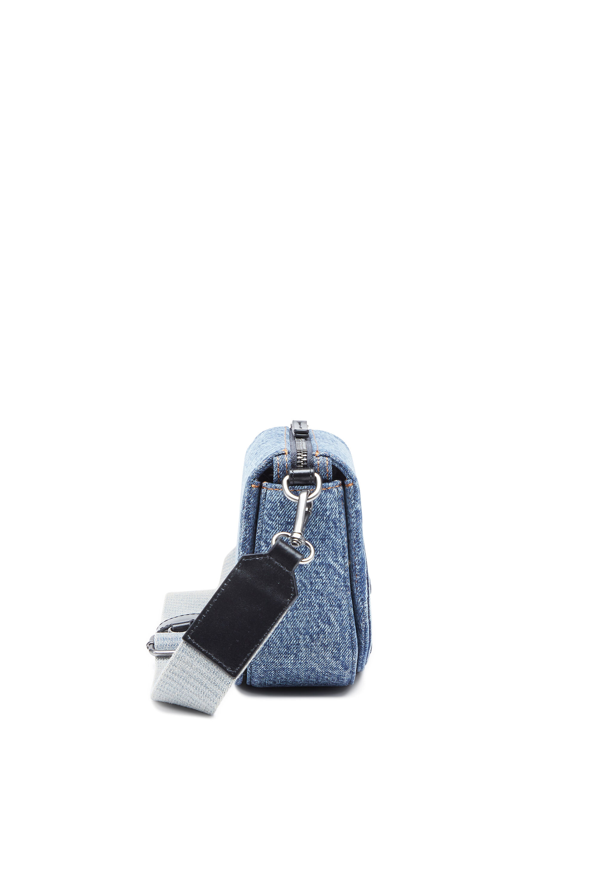 Diesel - 1DR CAMERA BAG, Unisex's 1DR Camera Bag-Camera bag in solarised denim in Blue - 3
