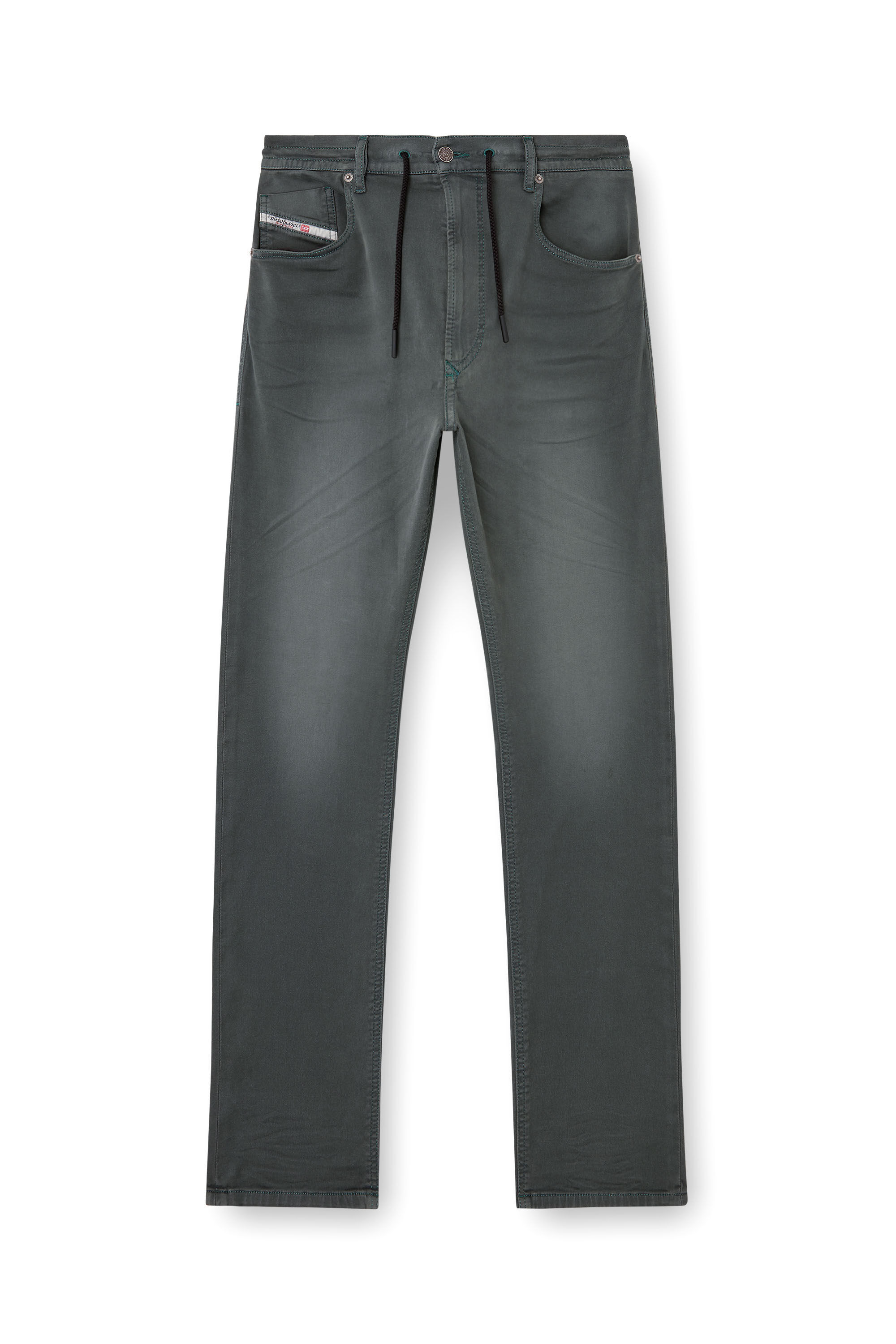 Diesel - Man's Regular 2032 D-Krooley Joggjeans® 0670M, Grey - 2