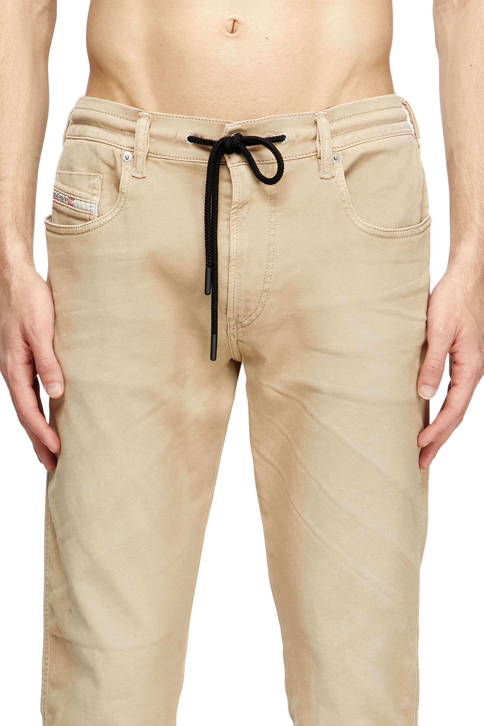 Diesel - Man's Slim 2062 D-Strukt Joggjeans® 0670M, Light Brown - 5