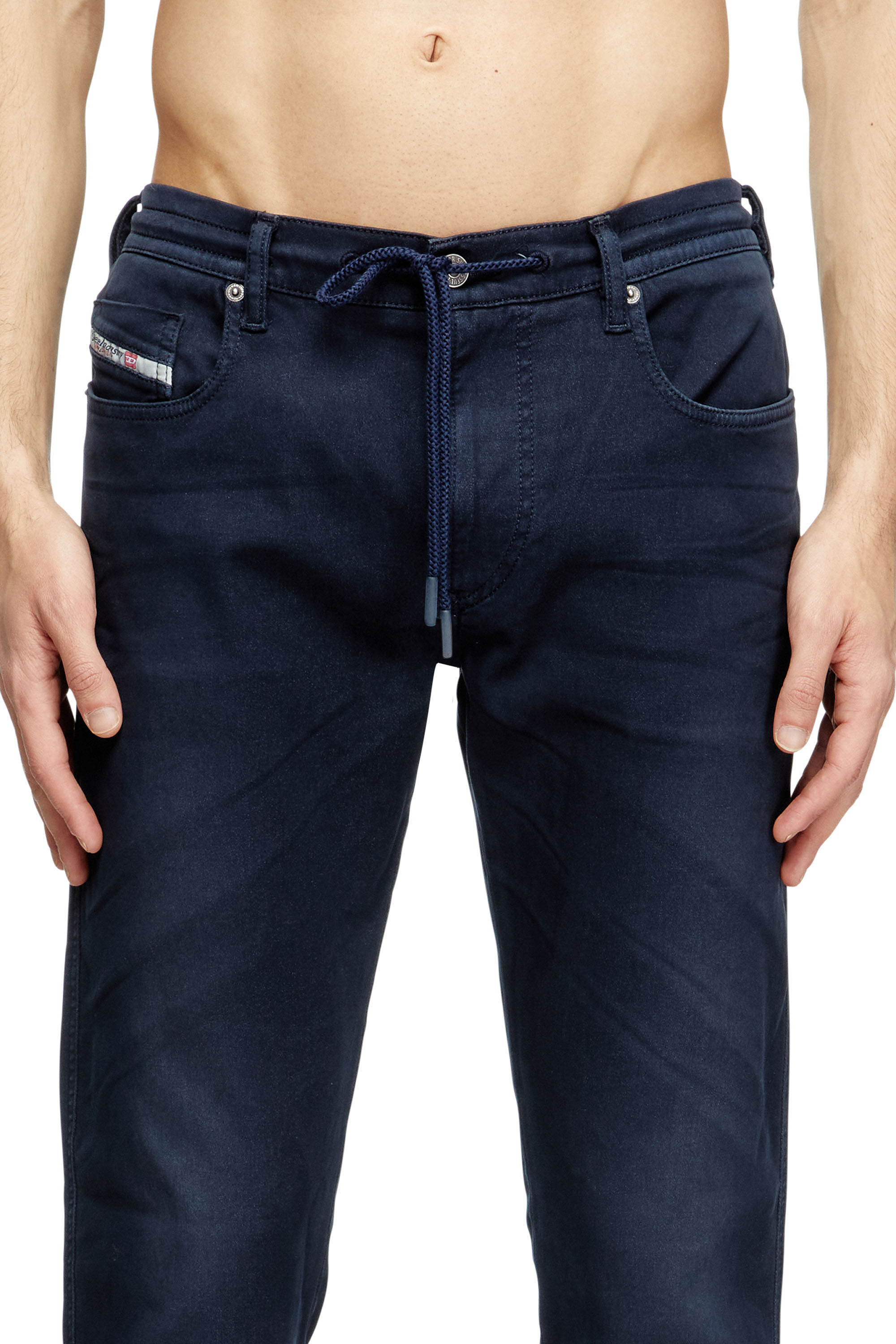 Diesel - Man's Slim 2062 D-Strukt Joggjeans® 0670M, Blue - 5