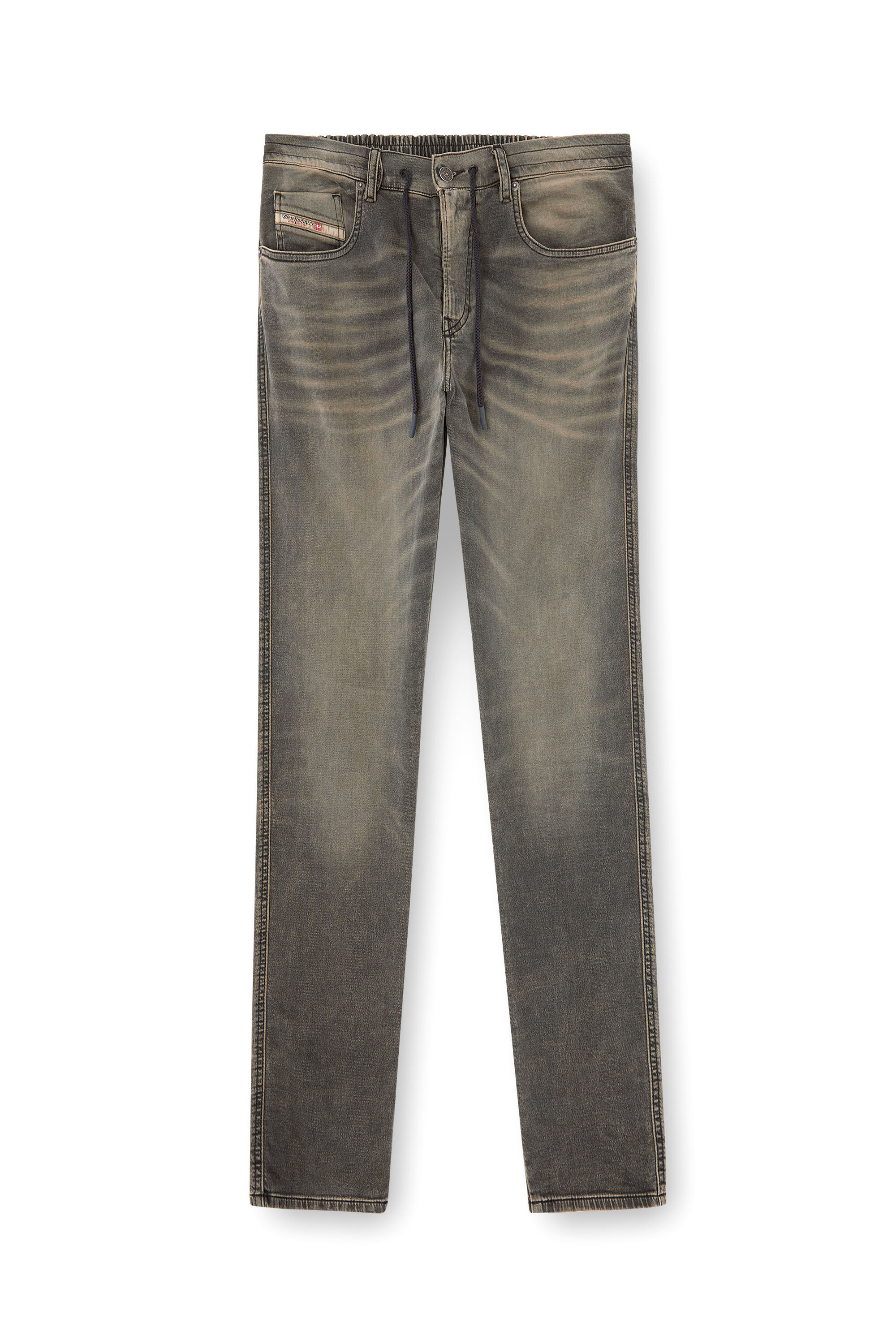 Diesel - Man's Slim 2062 D-Strukt Joggjeans® 068PD, Light Grey - 2