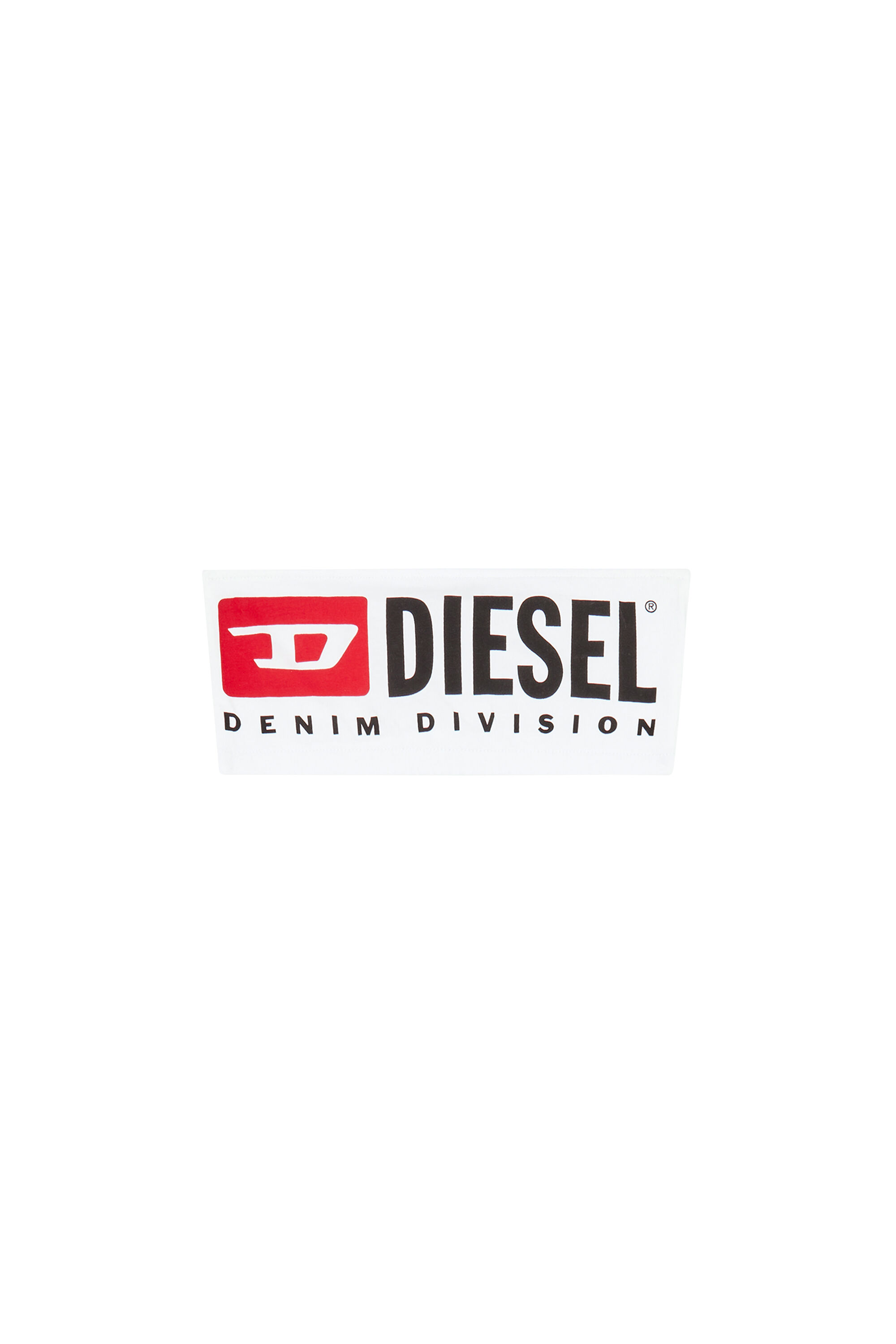 Diesel - UFSB-MELANIE, Woman's Strapless bra with maxi logo in White - 2