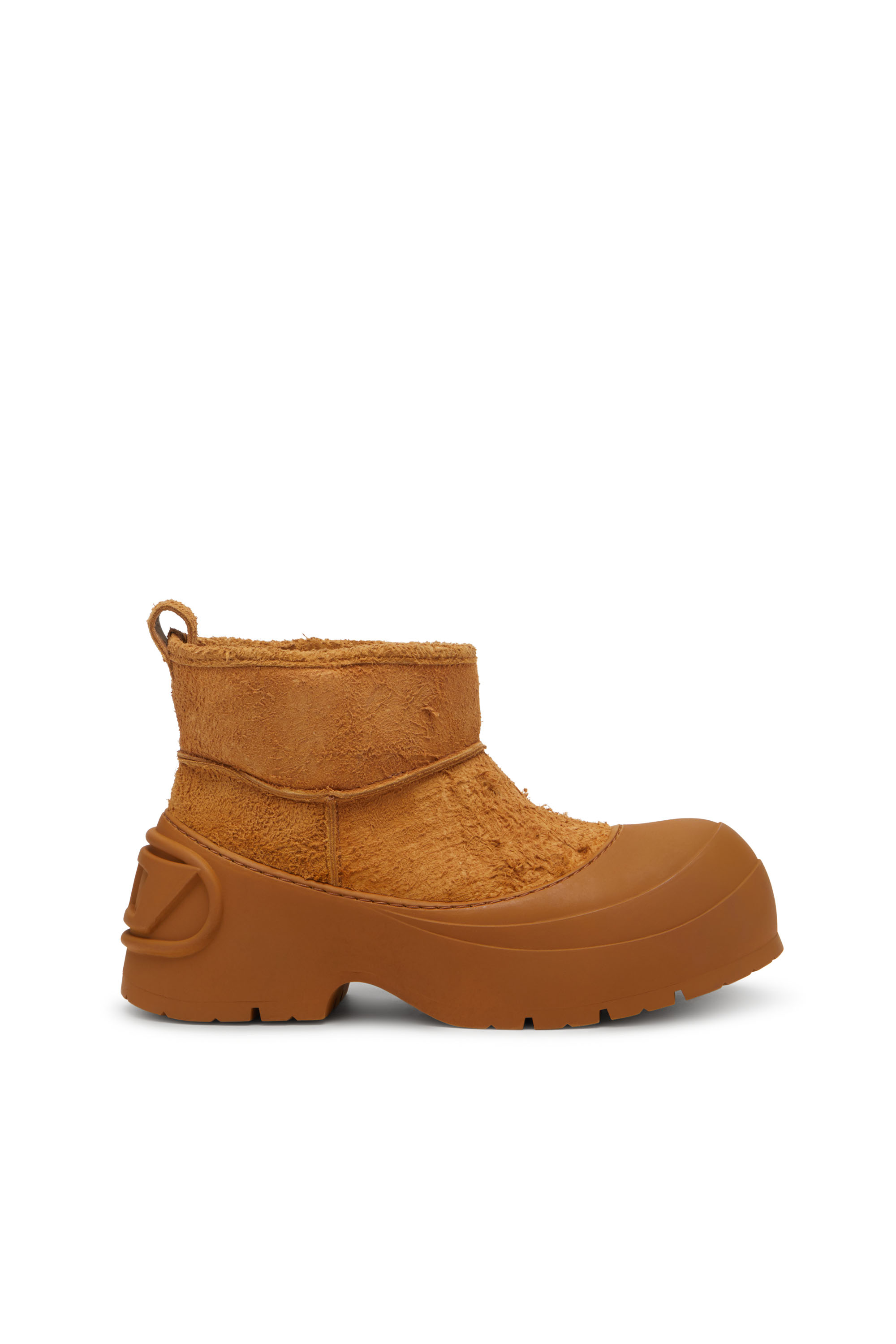 Diesel - D-DONALD MONTONE, Man's D-Donald-Chunky ankle boot with lug sole in Brown - 1
