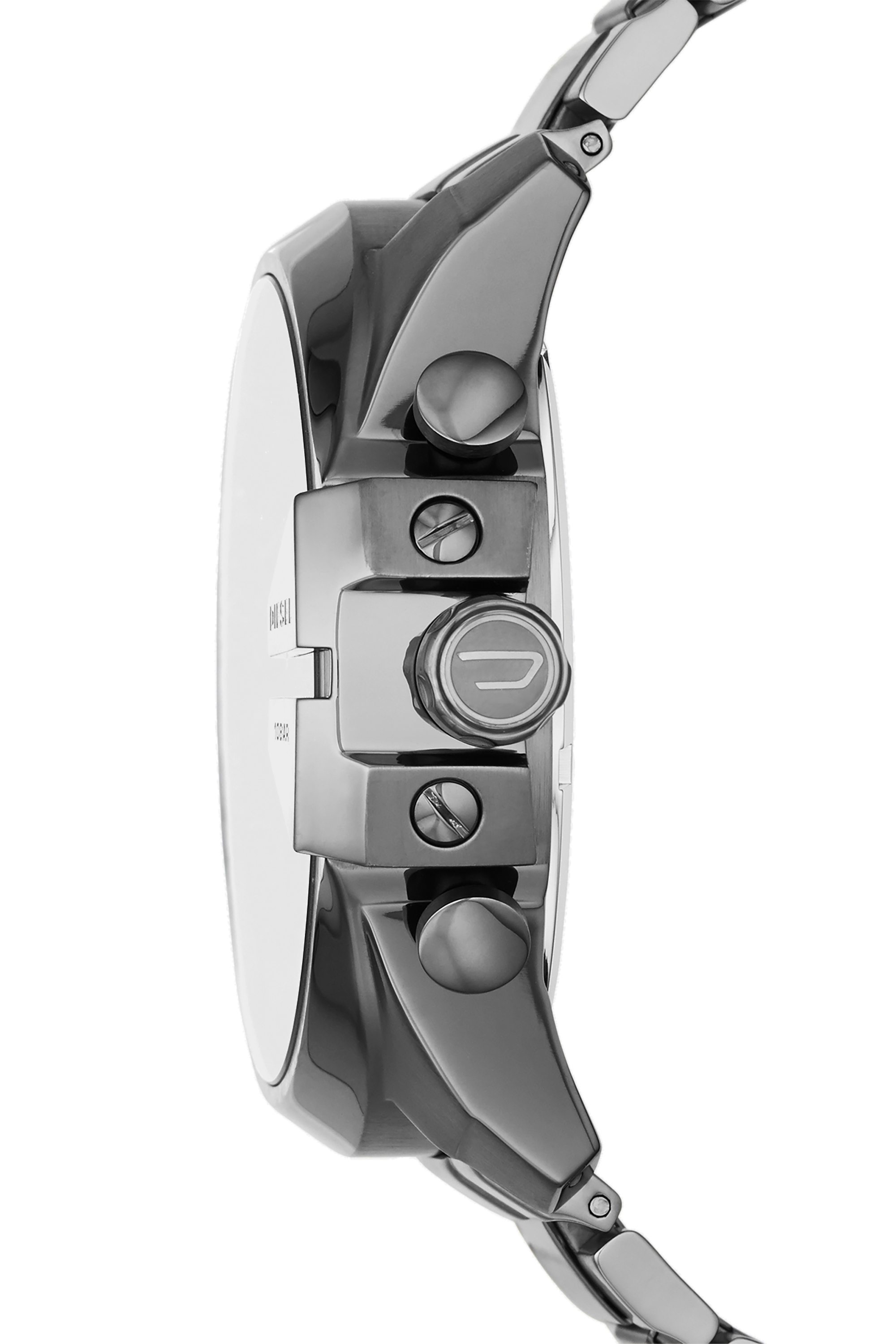 Diesel - DZ4329 MEGA CHIEF, Man's Watch  with gunmetal plating in Silver - 3
