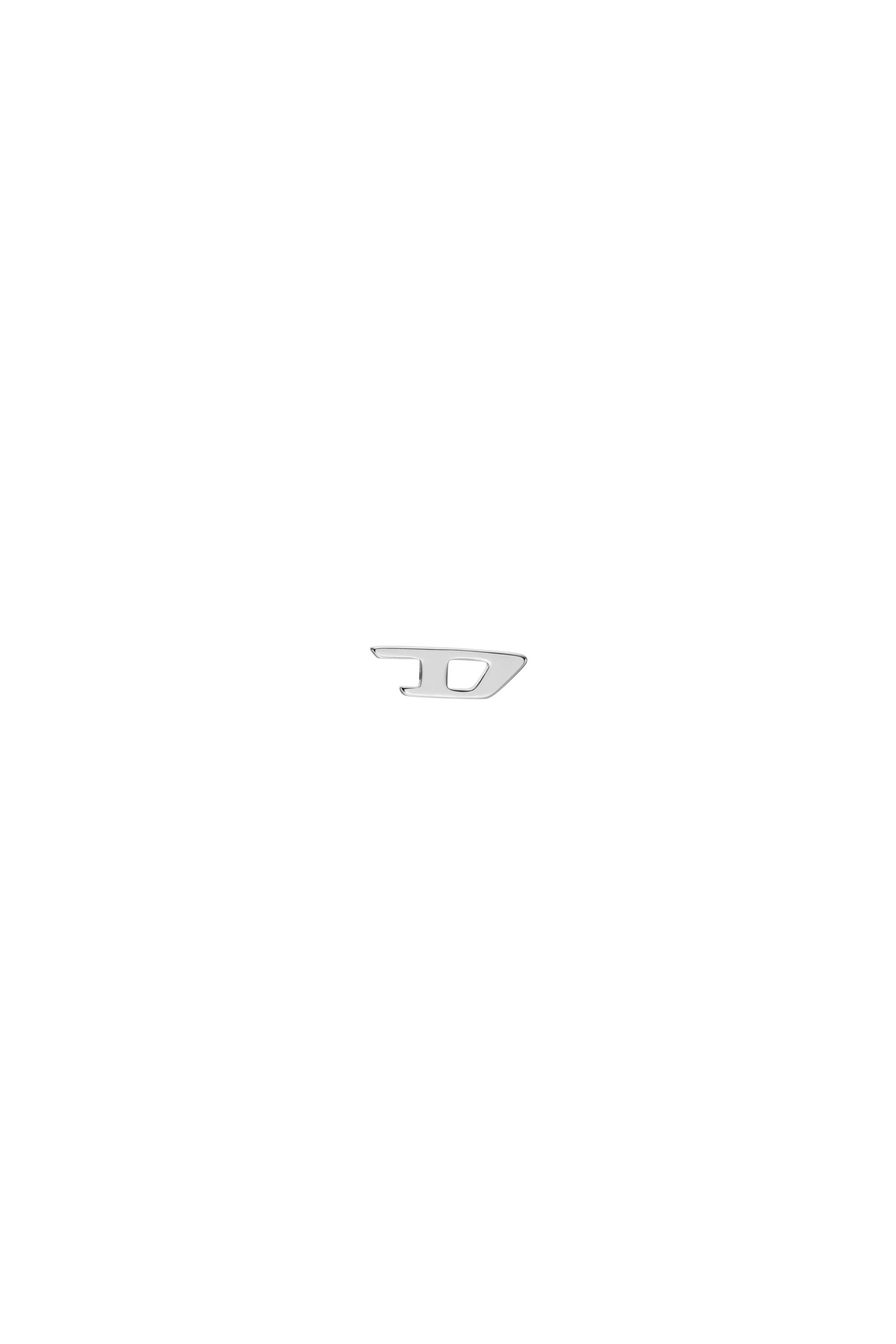 Diesel - DX1519, Unisex's Stainless steel stud earring in Silver - 2