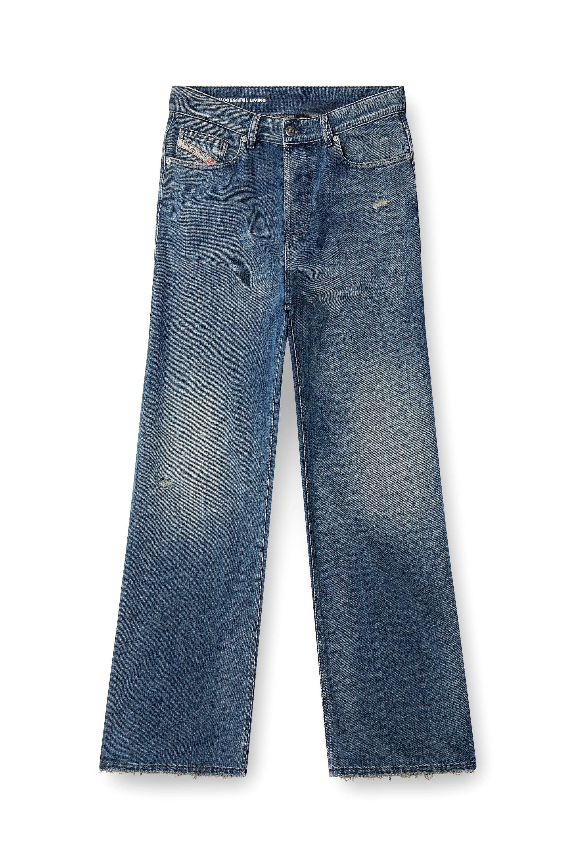 Diesel - Woman's Relaxed Jeans 1996 D-Sire 09M09, Dark Blue - 3