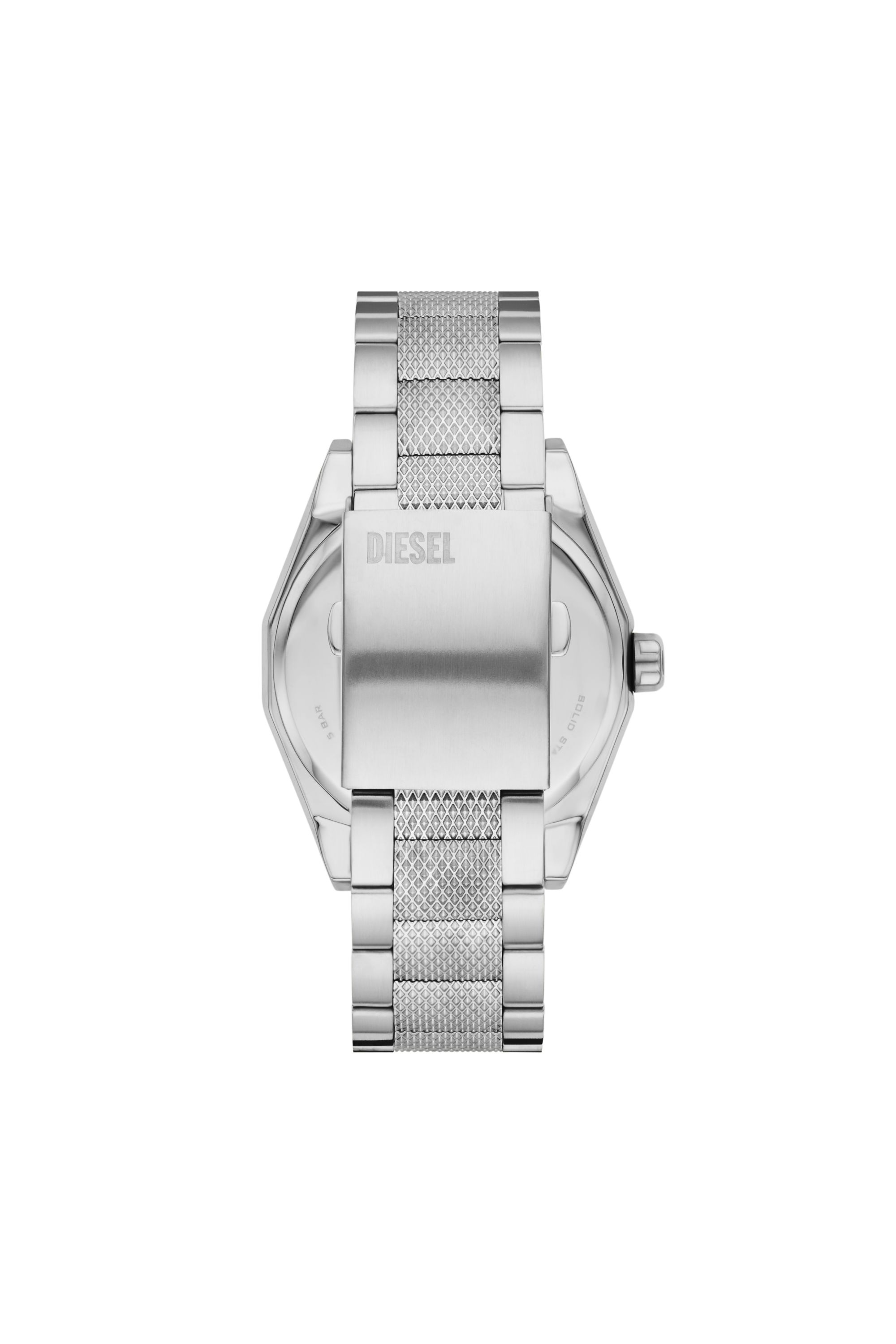 Diesel - DZ2172, Man's Scraper Stainless Steel Watch in Silver - 2