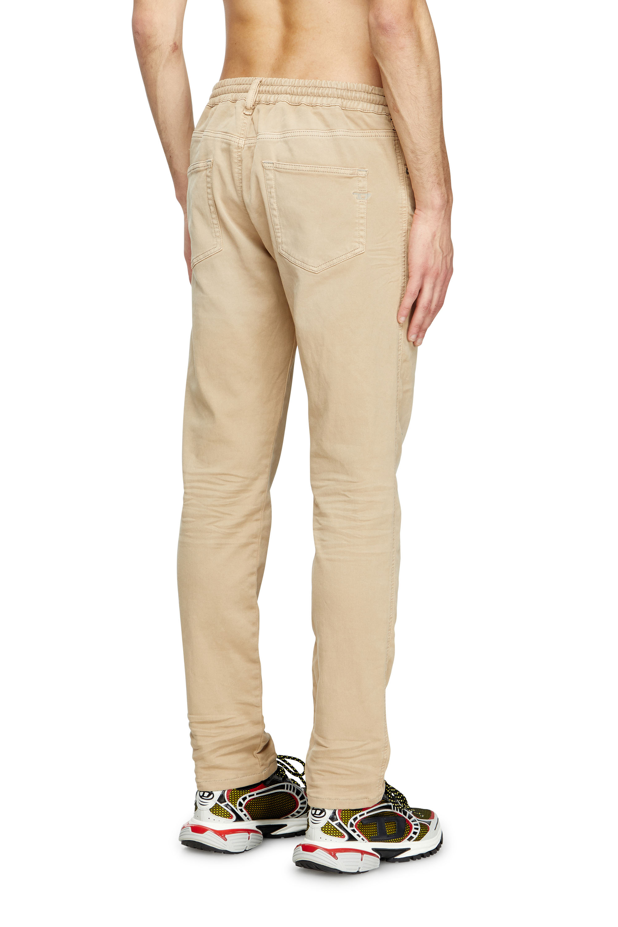 Diesel - Man's Slim 2060 D-Strukt Joggjeans® 0670M, Light Brown - 4