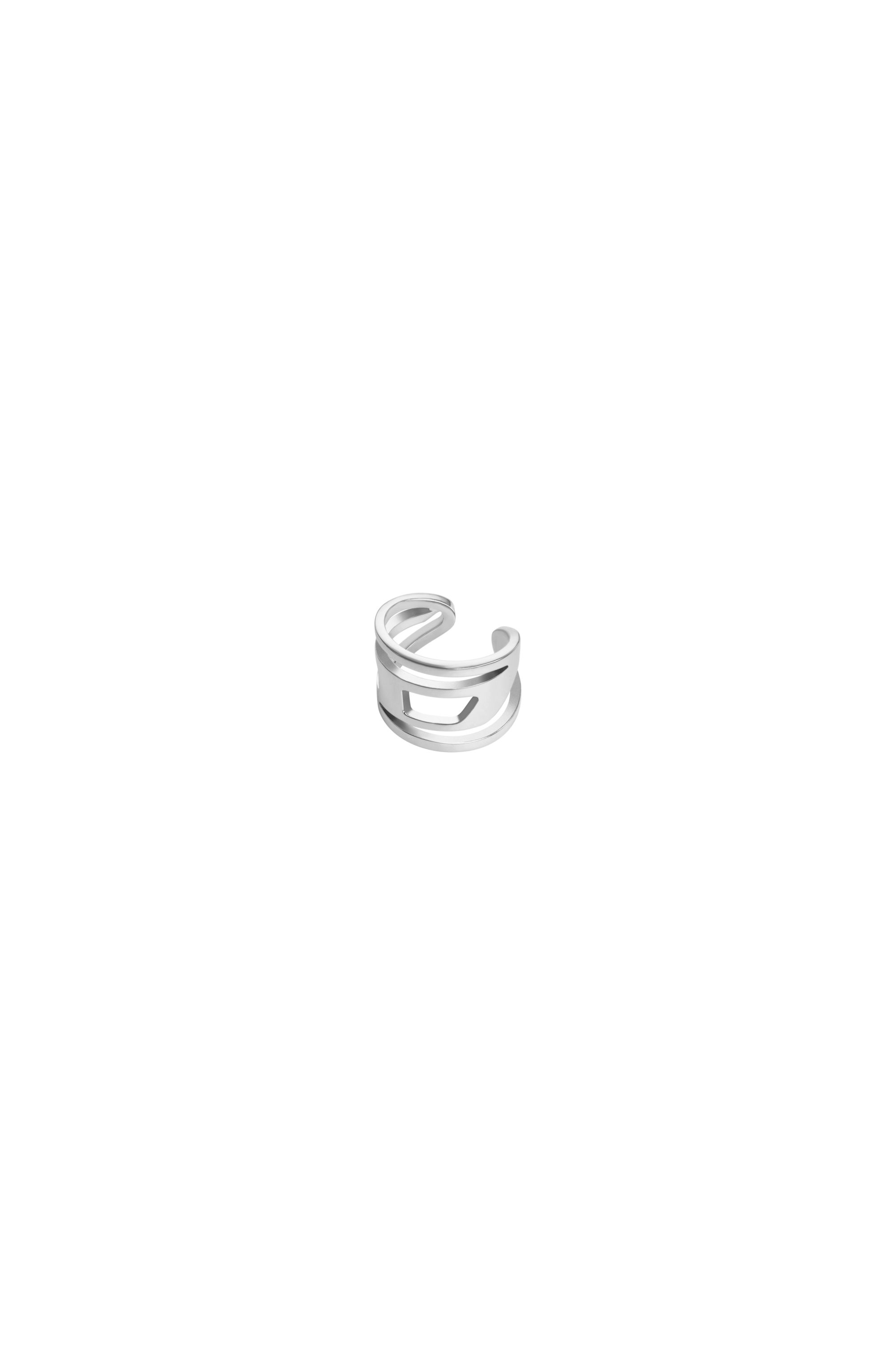 Diesel - DX1532040, Unisex's Stainless Steel Ear Cuff in Silver - 1